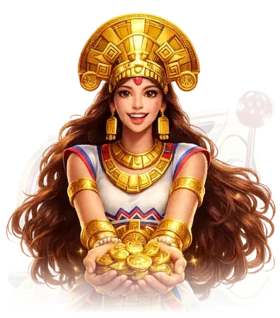 赏金女王金币与角色主题画面